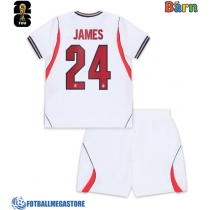 Fotballdrakt Barn England Reece James #24 Hjemmedraktsett VM 2026 Kortermet (+ Korte bukser)